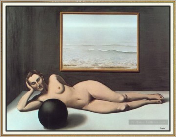 Bañista entre la luz y la oscuridad 1935 René Magritte Pinturas al óleo